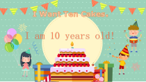 川教版英语四年级下册《Lesson 5 I Want Ten Cakes》精品PPT课件1