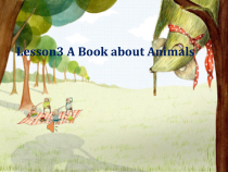川教版英语五年级下册《Lesson 3 A Book about Animals》备课PPT课件1