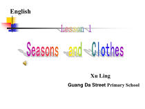 川教版新路径英语五下《Unit 2 Lesson 1 Seasons and Clothes》PPT课件3