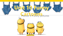牛津上海版（三起）英语三下《Unit 10 Funny Cartoons》PPT课件（第3课时）(共12页)