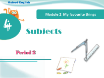 沪教牛津版（三起）英语四下《Unit 4 Subjects》Period 2