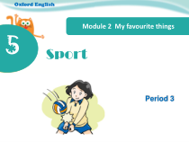 沪教牛津版（三起）英语四下《Unit 5 Sport》Period 3