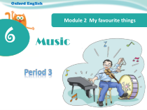 沪教牛津版（三起）英语四下《Unit 6 Music》Period 3