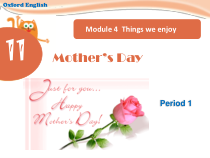 沪教版英语三年级下册《Unit 11 Mother’s Day》精品PPT课件2