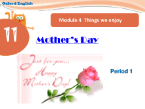 沪教版英语三年级下册《Unit 11 Mother’s Day》精品PPT课件1