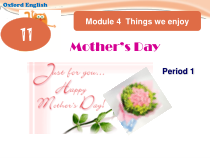 沪教版英语三年级下册《Unit 11 Mother’s Day》精品PPT课件3