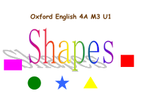 沪教版英语四年级上册《Unit 11 Shapes》优质课PPT课件6