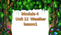 沪教版英语四年级上册《Unit 12 Weather》公开课PPT课件2