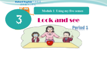 沪教版英语四年级下册《Unit 3 Look and Say》PPT课件2