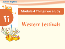 沪教版英语六年级下册《Unit 11 Western festivals》PPT课件5