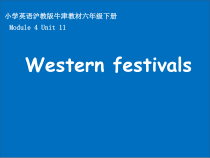 沪教版英语六年级下册《Unit 11 Western festivals》优质课PPT课件4