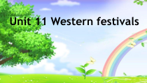沪教版英语六年级下册《Unit 11 Western festivals》优质课PPT课件6