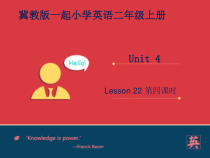 冀教版（一起）英语二年级上册《Lesson 22 Shoes and Socks》PPT课件 (共14页)