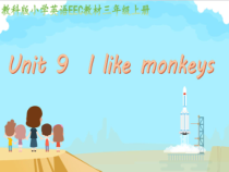 教科版（EEC）英语三年级上册《Unit 9 I like monkeys Period 3》PPT课件2