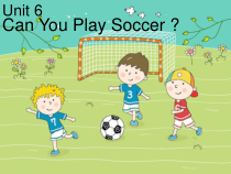 教科版（EEC）英语四年级上册《Unit 6 Can You Play Soccer  Period 1》PPT课件3