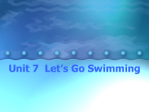 教科版（EEC）英语四年级上册《Unit 7  Let’s Go Swimming Period 2》PPT课件3