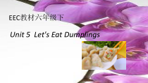 教科版（EEC）英语六年级下册《Unit 5 Let's Eat Dumplings》集体备课PPT课件1