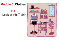 教科版英语四年级上册《Unit 9 Look at this T-shirt》精品PPT课件4 (2)