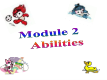 教科版英语五年级上册《Module 2 Abilities》教学PPT课件1