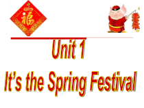 教科版英语四年级下册《Unit 1 It's the Spring Festival》PPT课件2(共18页)