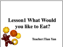 教科版英语五年级下册《unit 1 what would you like to eat》PPT课件(共14页)