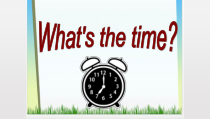 科普版英语四年级上册《Lesson 8 What’s the time？》精品PPT课件2