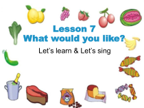 科普版英语五年级上册《Lesson 7 What would you like？》PPT课件2