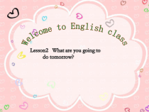 科普版英语六年级上册《Lesson 2 What are you going to do tomorrow？》优质课PPT课件3
