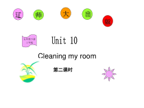 辽师大版英语五年级下册《Unit 10 Cleaning my room》优质课件1