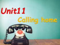 辽师大版英语五年级下册《Unit 11 Calling home》PPT教学课件4