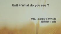 辽师大版英语三下《Unit 4 What do you see》PPT课件2