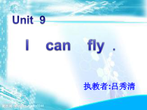 辽师大版英语四下《Unit 9 I can fly》PPT课件8