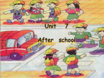辽师大版英语五下《Unit 7 After school》PPT课件14