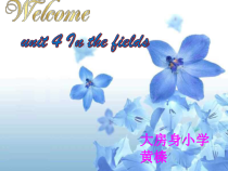 辽师大版英语五下《Unit 4 In the fields》PPT课件5