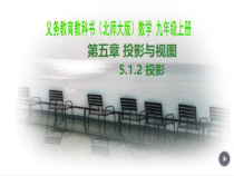 《平行投影与正投影》PPT课件1-九年级上册数学北师大版