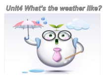 湘鲁版英语四年级下册《Unit 4 What's the weather like Section A》PPT课件2