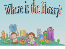 湘鲁版英语五年级上册《Unit 2 Where is the library  Section A》精品PPT课件4