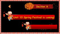 湘鲁版英语五年级上册《Unit 10 The Spring Festival is coming Section A》优质课PPT课件4