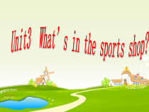 湘鲁版英语六年级上册《Unit 3 What's in the sports shop Section A》优质PPT课件3