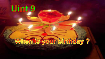 湘鲁版英语六年级上册《Unit 9 When is your birthday Section B》公开课PPT课件3