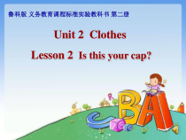 鲁科版英语三年级下册《Lesson 2 Is this your cap？》教学PPT课件3
