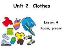 鲁科版英语三年级下册《Lesson 4 Again,please!》PPT课件2