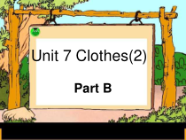 闽教版英语三年级下册《Unit 7 Clothes (2) Part B》PPT课件4