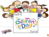 闽教版英语三年级下册《Unit 8 Children’s Day Part A》PPT课件4(1)