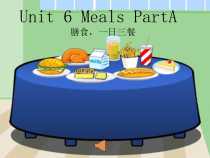 闽教版英语四年级上册《Unit 6 Meals Part A》PPT课件2