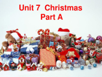 闽教版英语四年级上册《Unit 7 Christmas Part A》公开课PPT课件
