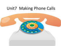 闽教版英语五年级上册《Unit 7 Making phone Calls Part A》PPT课件3