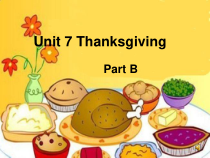 闽教版英语六年级上册《Unit 7 Thanksgiving Part B》精品PPT课件1