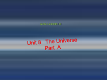 闽教版英语六年级上册《Unit 8 The Universe Part A》集体备课PPT课件3(1)