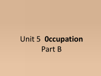 闽教版英语六年级下册《Unit 5 Occupation Part B》新课标PPT课件4(1)